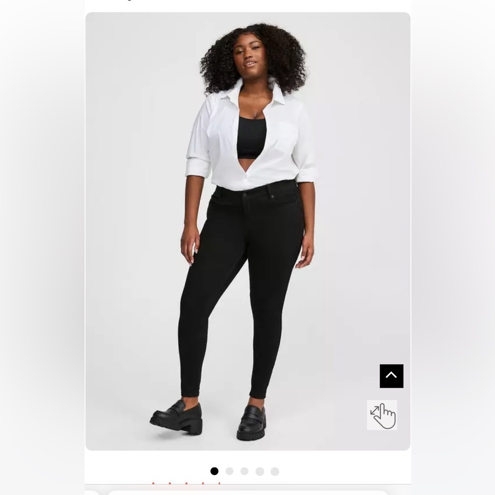 Torrid bombshell skinny jeans size 10W